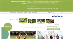 Desktop Screenshot of ottobock.nl