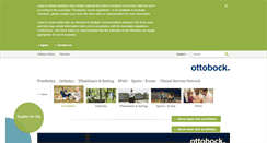 Desktop Screenshot of ottobock.com.au