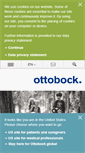 Mobile Screenshot of ottobock.com