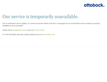 Tablet Screenshot of ottobock.com.cn