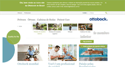 Desktop Screenshot of ottobock.com.br