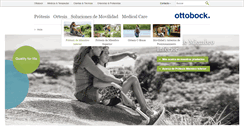 Desktop Screenshot of ottobock.com.co