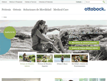 Tablet Screenshot of ottobock.com.co