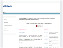 Tablet Screenshot of ottobock.com.eg